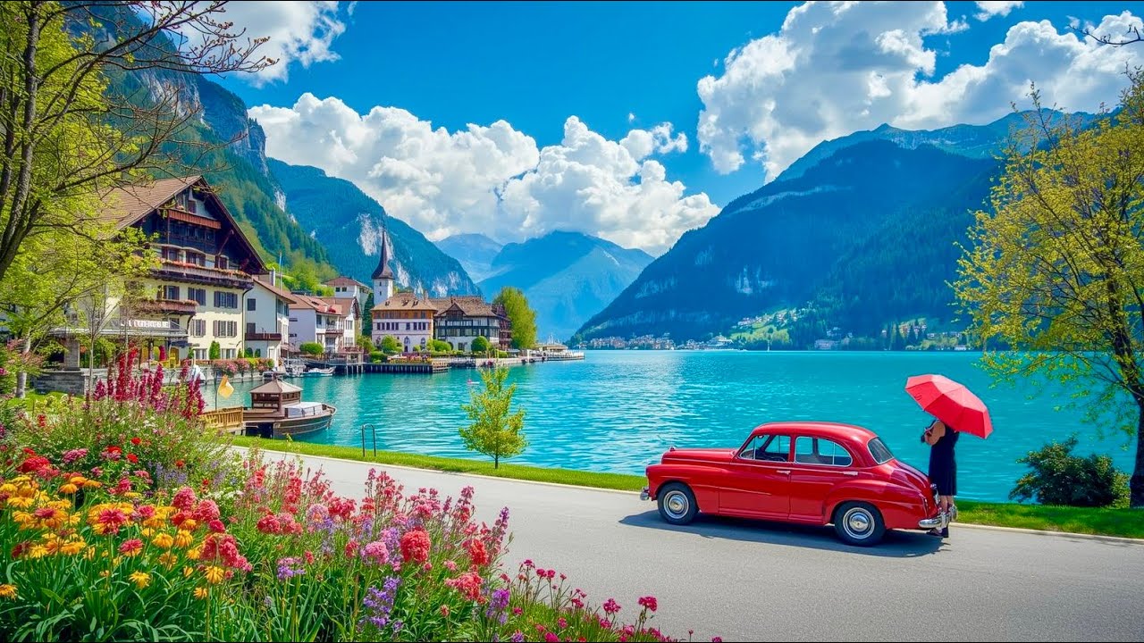 Interlaken , Switzerland🇨🇭Most Charming Swiss TOWN In The World 🌍 