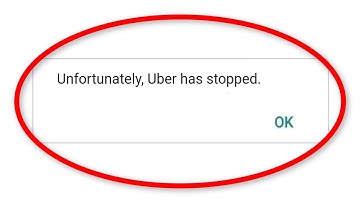 Fix Unfortunately Uber Has Stopped Error Android || Fix Uber App Not Open Problem Android