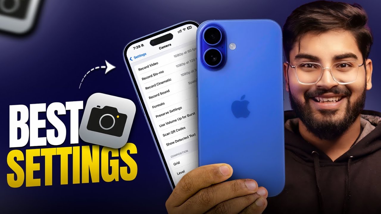 Best Camera Settings for iPhone 16 & iPhone 16 Plus 🔥 iPhone 16 Best Camera Settings Hindi