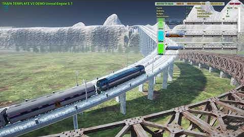 Train Template V2 Unreal Engine 5 Preview (2) Final version pre-release