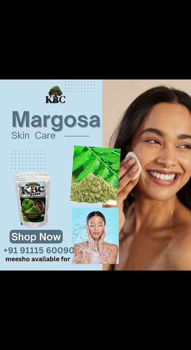 Margosa Skin Care Powder @kbcherbs  #skincare #kbc #natural #skincareroutine #indiankbc