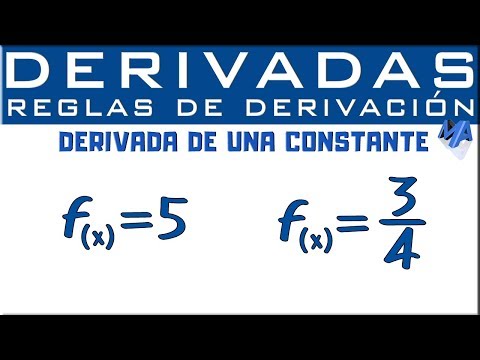 Video: Cómo Encontrar La Derivada De Un Número