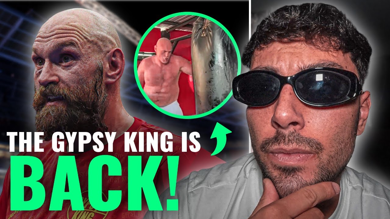 TYSON FURY IS TRAINING AHEAD OF HIS BOXING RETURN!