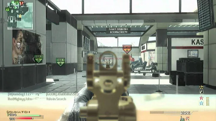 MW3- Worlds Fastest Terminal Moab playing Solo 90 seconds