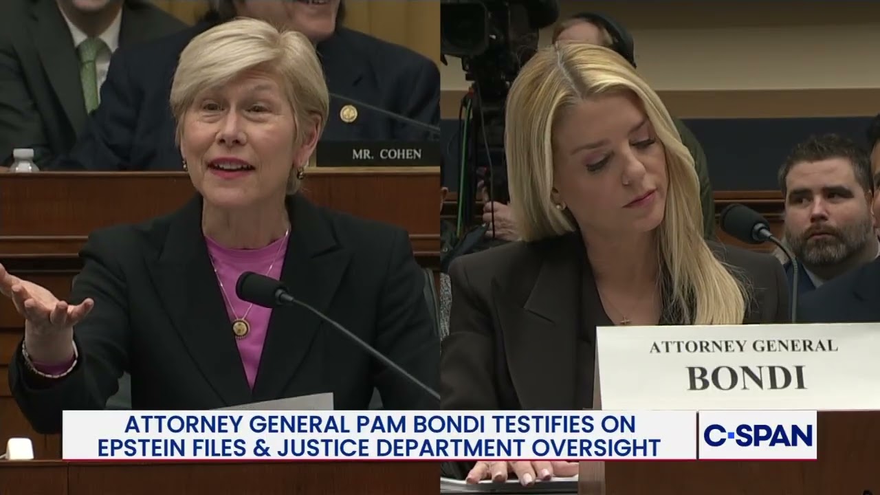 Attorney General Pam Bondi on Ghislaine Maxwell Prison Transfer