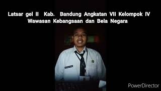 Latsar Wawasan Kebangsaan Dan Bela Negara