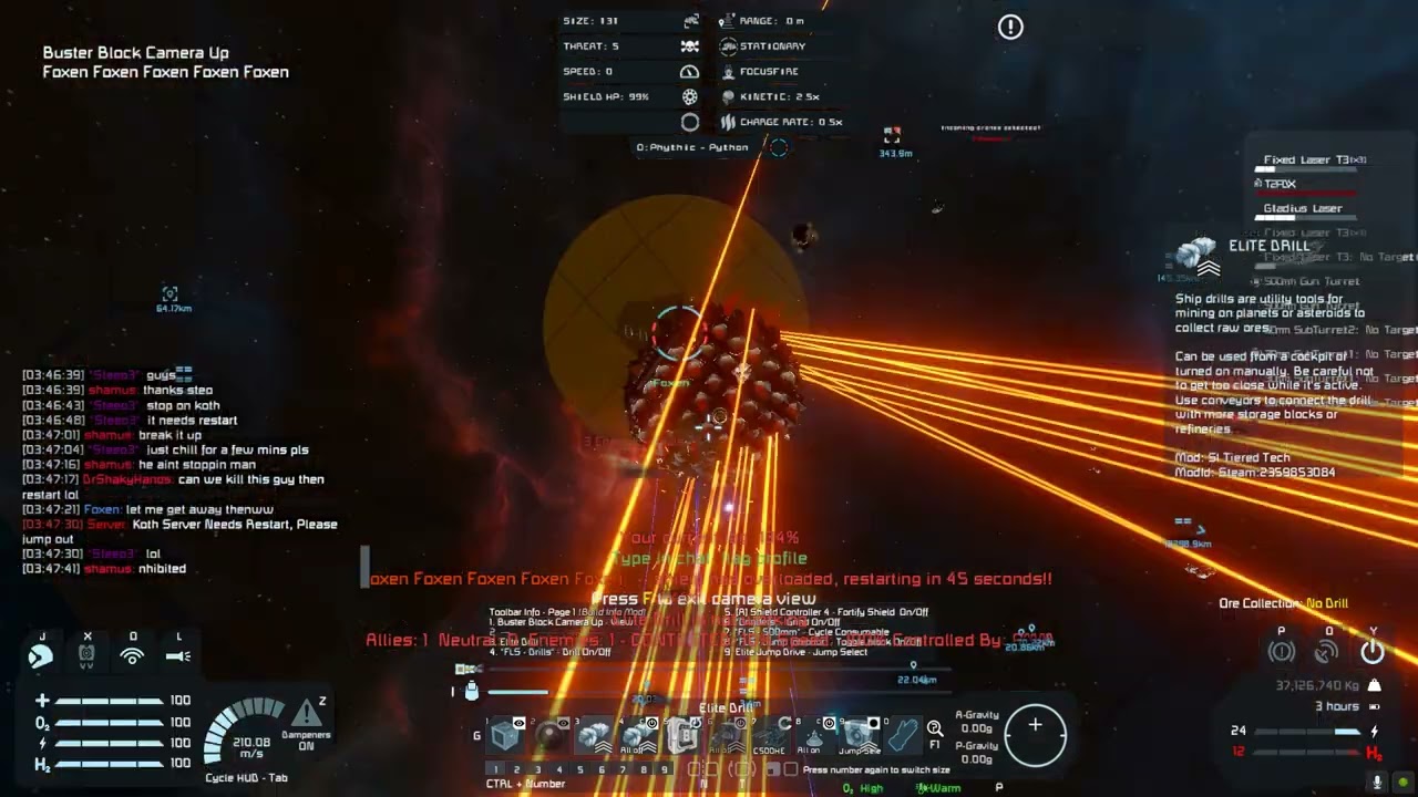 Foxen vs 2PMM & 3 AI