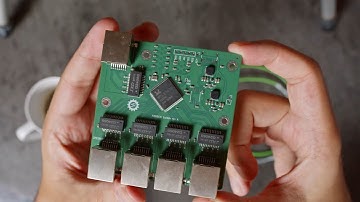 Building my own 5-port gigabit switch for Linux control