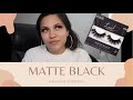 New! Kiss Lash Couture Matte Black Faux Mink Collection Try On!