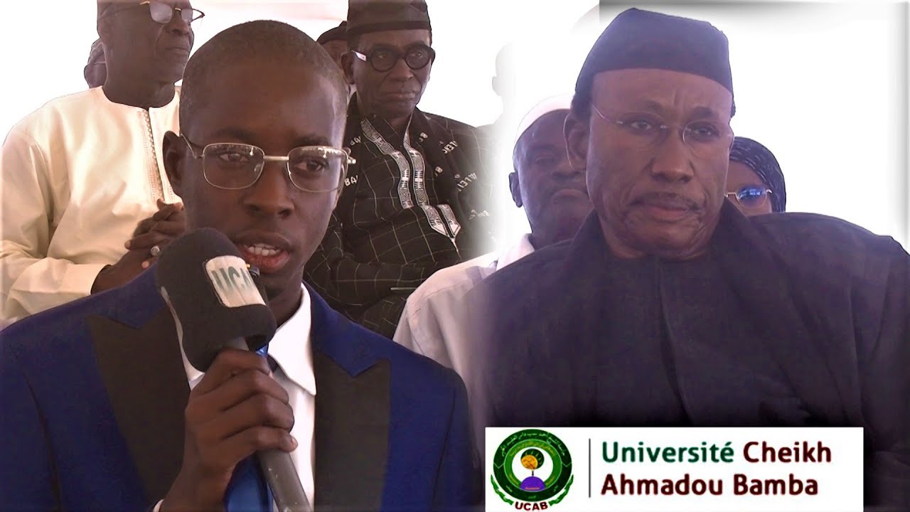 Discour Pdt Amicale des Etudiant de UCAB de Saint-Louis