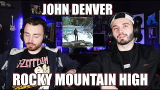 JOHN DENVER - ROCKY MOUNTAIN HIGH (1972) | FIRST TIME REACTION