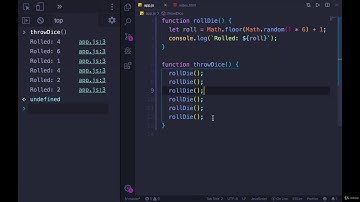 Writing Reusable Code with Functions: Dice Roll Function--The Modern JavaScript Bootcamp