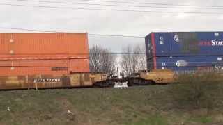 Slow CSX Q020 Train Eastbound