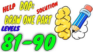 DOP: Draw One Part Levels 81 - 90 Gameplay Walkthrough | Say Games screenshot 5