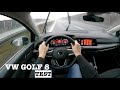 NEW 2021 VW Golf VIII 1.5TSi 130HP Style | POV Test Drive | 0-100 test