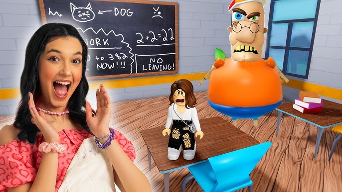 Roblox - FUGIMOS DA ESCOLA ( School Obby)