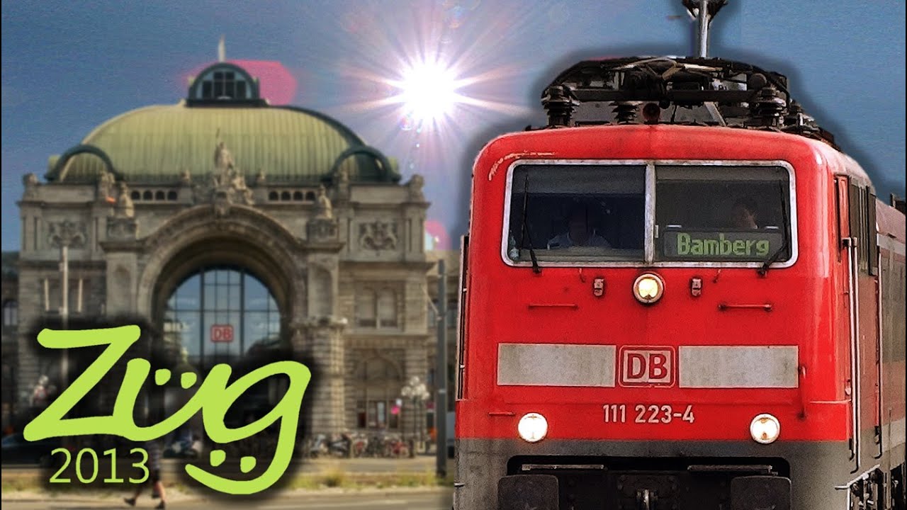 Zug2013: Nürnberg Hbf - Teil 2 mit ICE, IC, BR111, BR612, BR442 Dosto, n-Wagen u.v.m.