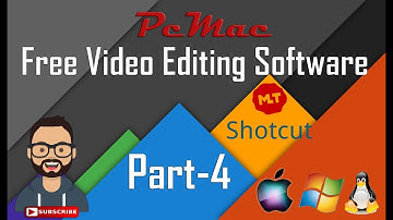 Free Video Editing Software: Windows, Mac & Linux: Part- 4