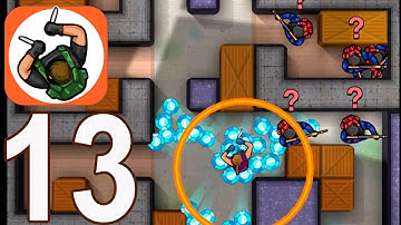 Hunter Assassin - Gameplay Walkthrough Part 13 - Levels 211 - 220(iOS, Android)