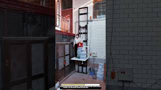 Mini Outdoor Hydraulic Lift Worktool For Home And Small Building Elevation