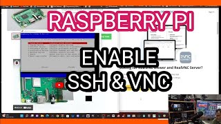 Raspberry Pi - Enable SSH & VNC Viewer