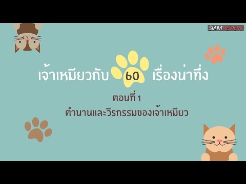 เจ้าแมวเหมียวกับ 60 เรื่องชวนทึ่ง ตอนที่ 1