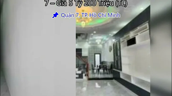 Nhà Mặt Tiền Hẻm 994 Huỳnh Tấn Phát Quận 7 – Giá 5 Tỷ 200 Triệu (TL)