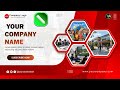 Professional Web Banner Design in CorelDRAW 🔥 Modern Corporate Banner Tutorial Step by Step