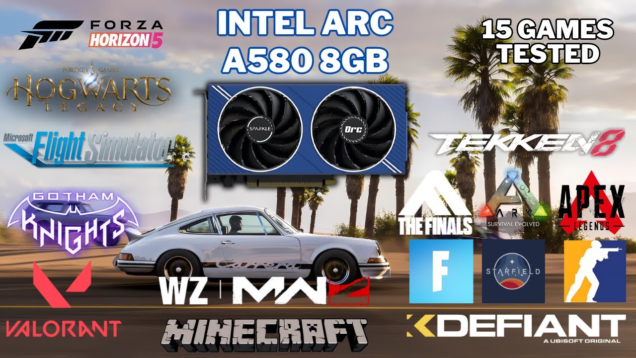 $450 Gaming PC in 2024 | Intel Arc A580 8GB + Ryzen 5 5500 | 1080P