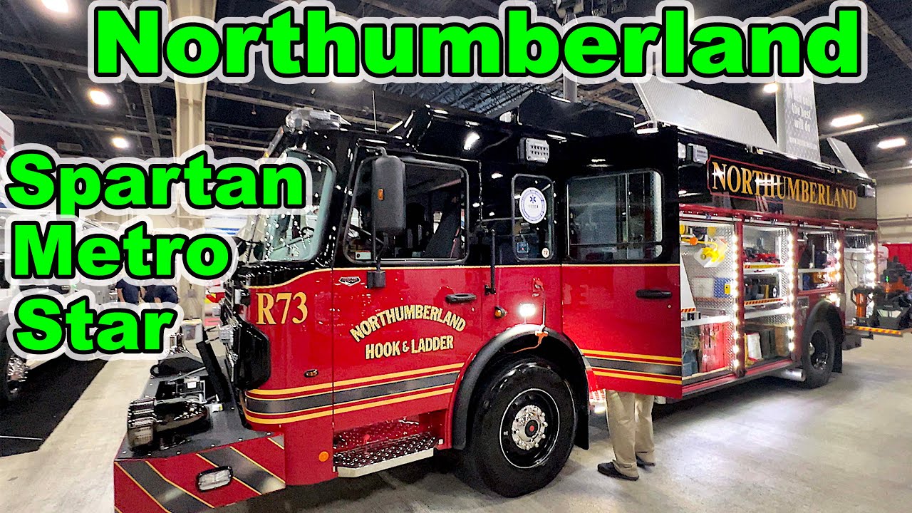 Fire Truck Spartan Metro Star Heavy Rescue EMFD | Northumberland Hook and Ladder Company