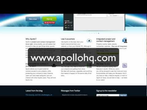 Apollo HQ - Projektmanagement Software SaaS