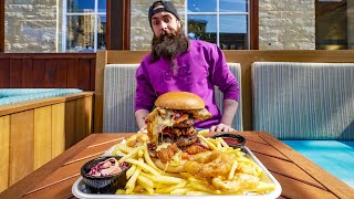 THE BEAST MASTER BURGER CHALLENGE | FIRST RESTAURANT CHALLENGE IN FOUR MONTHS | C.O.B. Ep.194