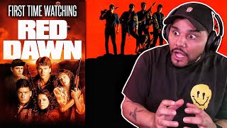 *THIS IS INSANE!* Red Dawn (1984) *FIRST TIME WATCHING REACTION* Patrick Swayze , Charlie Sheen