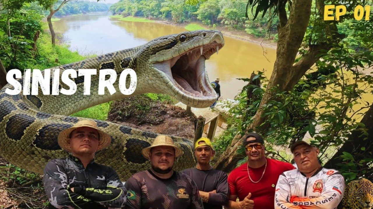 🚨 RASTRO DA COBRA GRANDE! Acampamos e Pescamos No Hotel Fantasma da Amazônia!