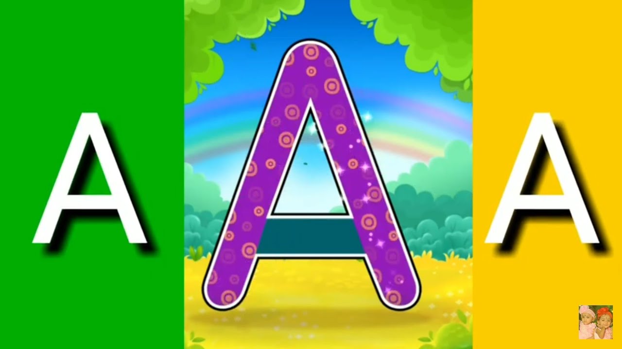 Write Alphabet Capital Letters | ABC Songs for Children - YouTube
