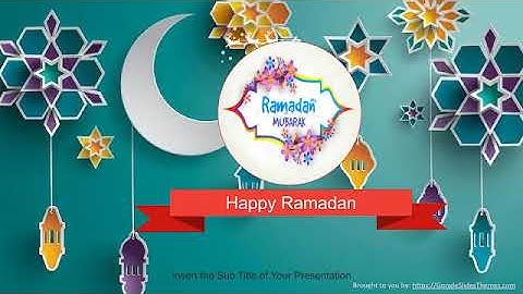 Ramadan - PowerPoint Template