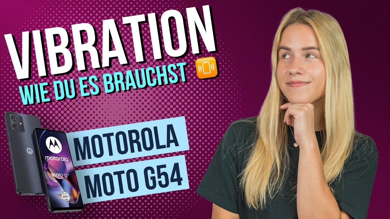 Motorola moto g54 - Vibration ausschalten Anleitung | Tutorial Motorola moto g54 - Vibration ausschalten Anleitung | Tutorial