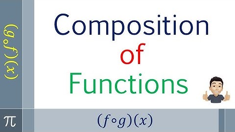 Composition of Functions (Explained in Tagalog)