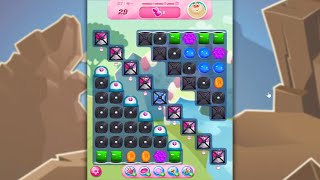 Candy Crush Saga LEVEL 57 NO BOOSTERS (new version)🐟☑️