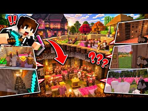 😱 Nega Bu Qishloqda Shuncha Ko‘p Villager Bor?