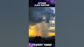 INCREDIBLE Aerial Footage of Extreme Cloud Bursting! 🤯 | Craziest Things Part 538