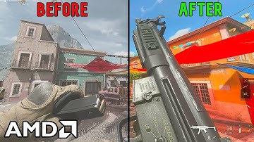 How to Make Modern Warfare 2 Look 10x Better! 2022 (AMD)
