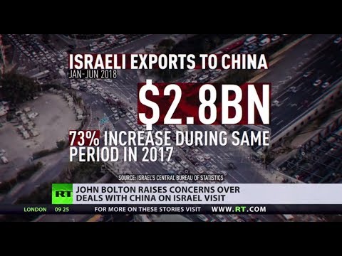 US raising concerns over China’s role in building infrastructure in Israel