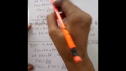 TN syllabus 12th Ch 8 Differentials & Partial Derivatives Example 8.1