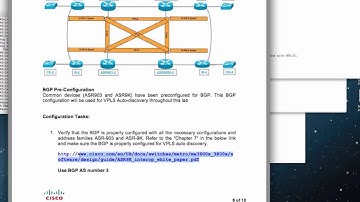 Tutorial -  Configuring ELAN Service using H-VPLS BGP Auto Discovery