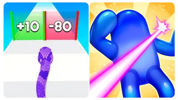 Blob Shooter 3D Vs Snake Run  Race 3D💖🤳🤳🌹🌹💖All New Max Update Mobile NB98 November 21, 2024