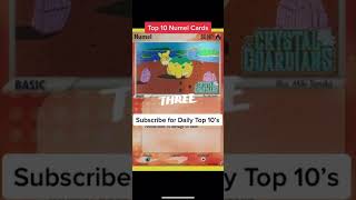 Top 10 Numel #Pokemon Cards #shorts