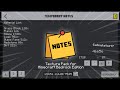 Notes V0.1 - Texture Pack for Minecraft Bedrock Edition