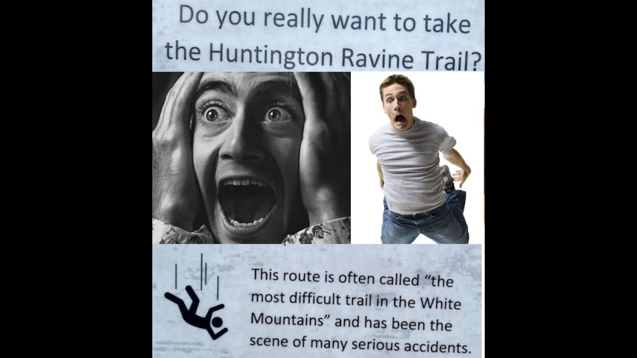 Huntington Ravine Most Dangerous☠️ Trail InThe White Mountains 🤯 - YouTube