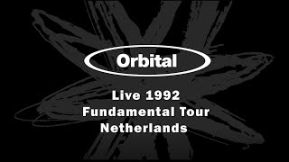 Orbital live - part of Fun Da Mental tour of Netherlands 1992